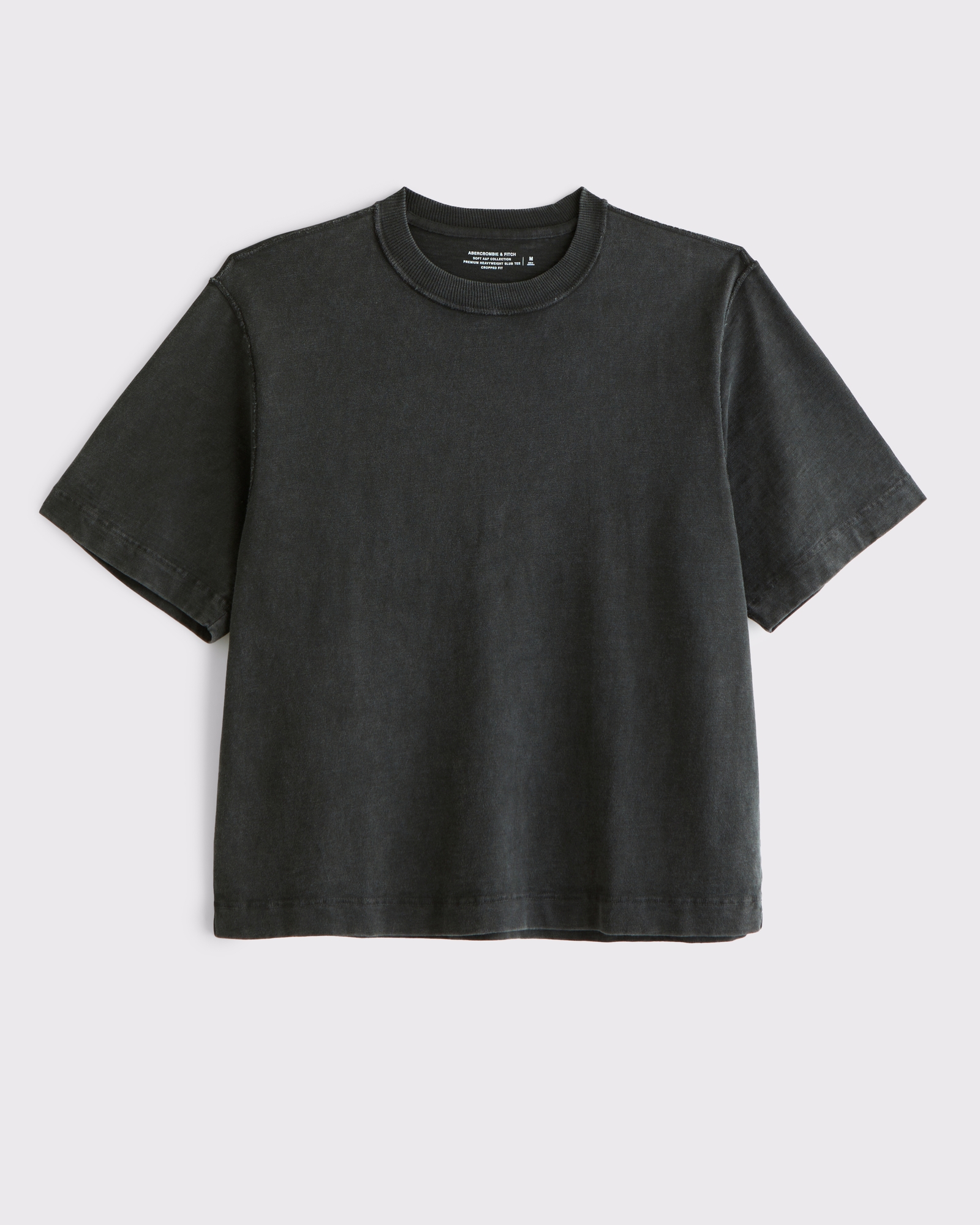 Premium Heavyweight Slub Cropped Tee