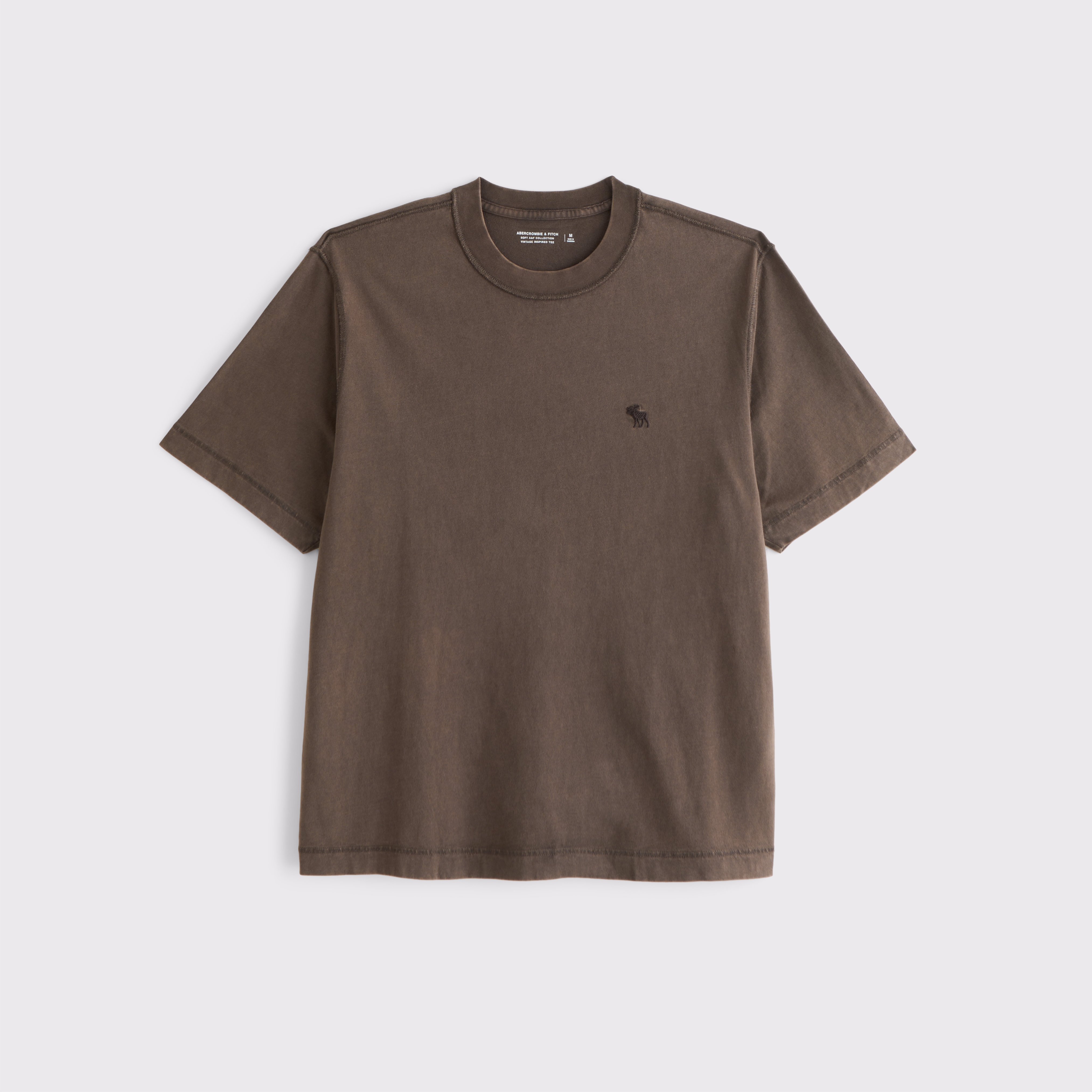 ☆Abercrombie & Fitch☆ ヴィンテージ風ロゴ ロングTシャツ Men's Long-Sleeve Vintage-Inspired Logo Tee | Men's Sale