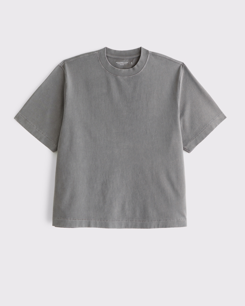 Premium Heavyweight Cropped Tee