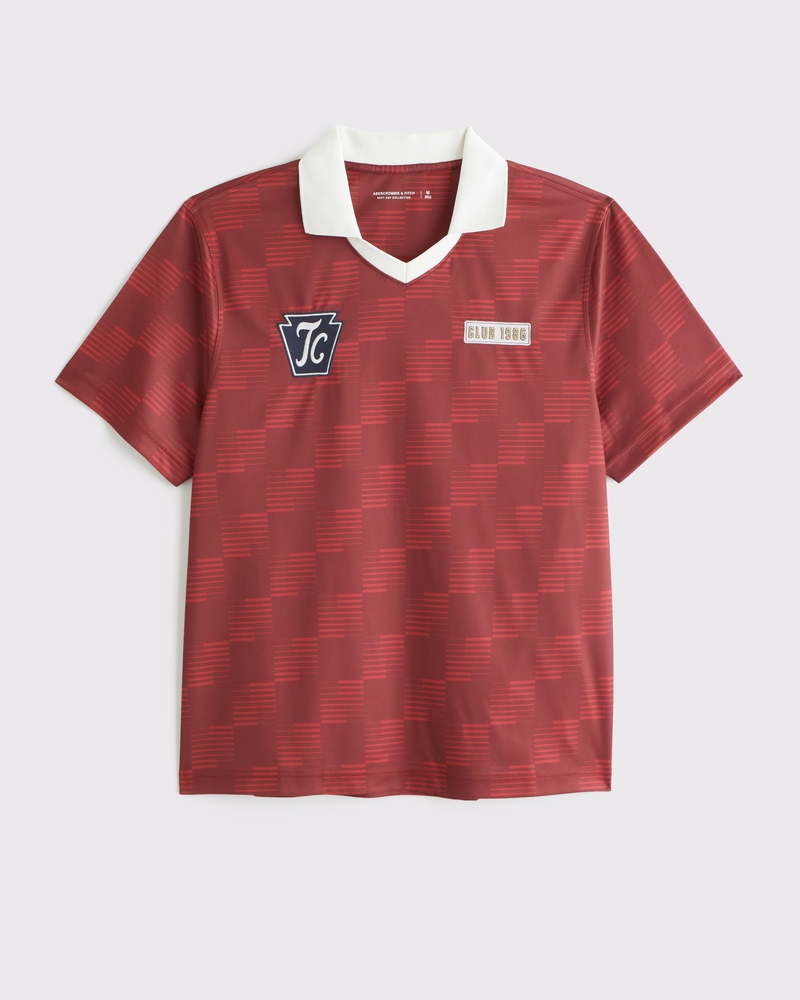 Men's Soccer Jersey-Inspired Polo | Men's Clearance | Abercrombie.com