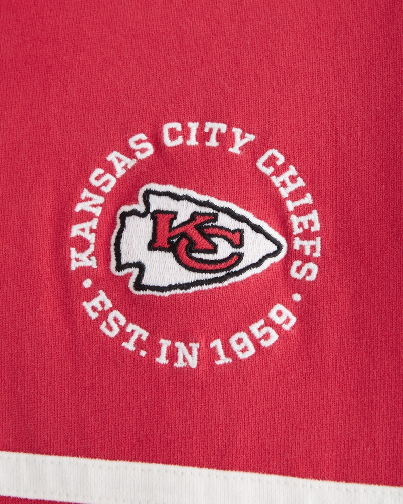 Kansas City Chiefs Cropped Rugby Polo