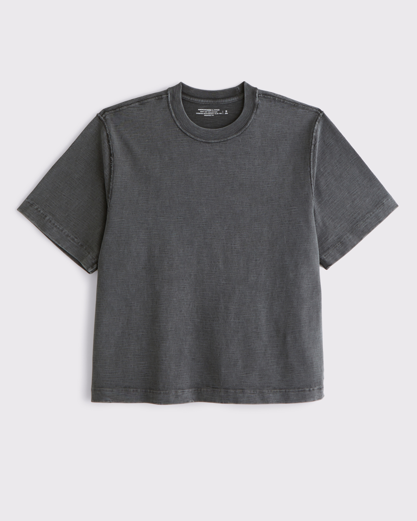 Premium Heavyweight Slub Cropped Tee