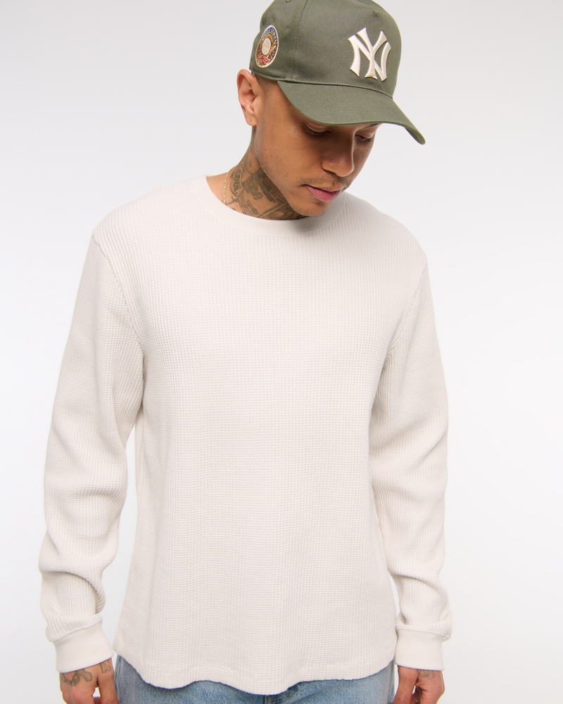 Long-Sleeve Classic Waffle Tee