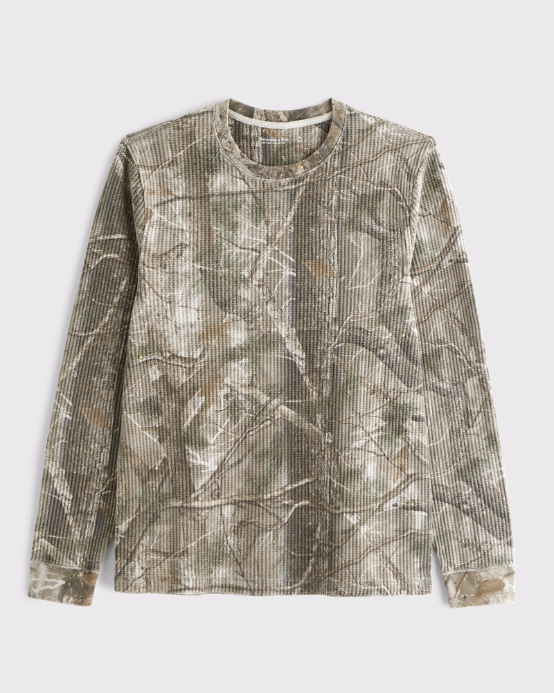 Long-Sleeve Classic Waffle Tee