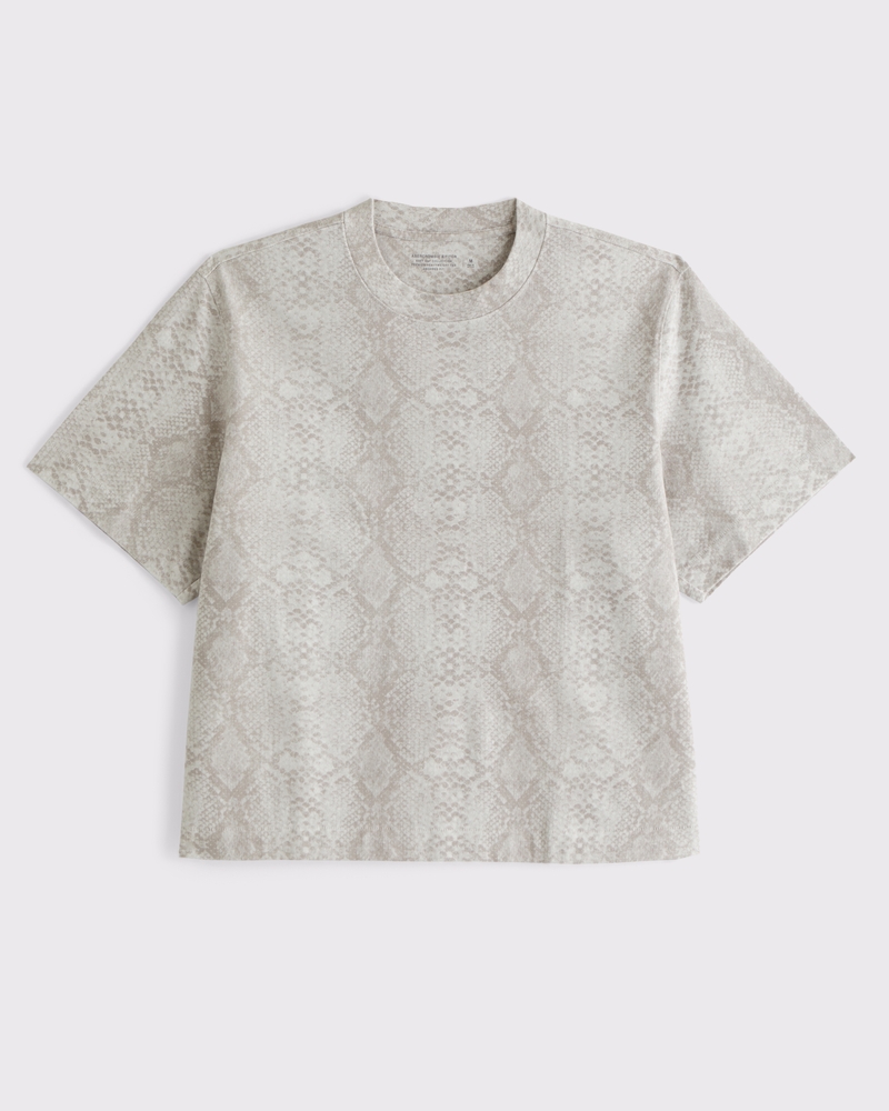 Premium Heavyweight Cropped Tee