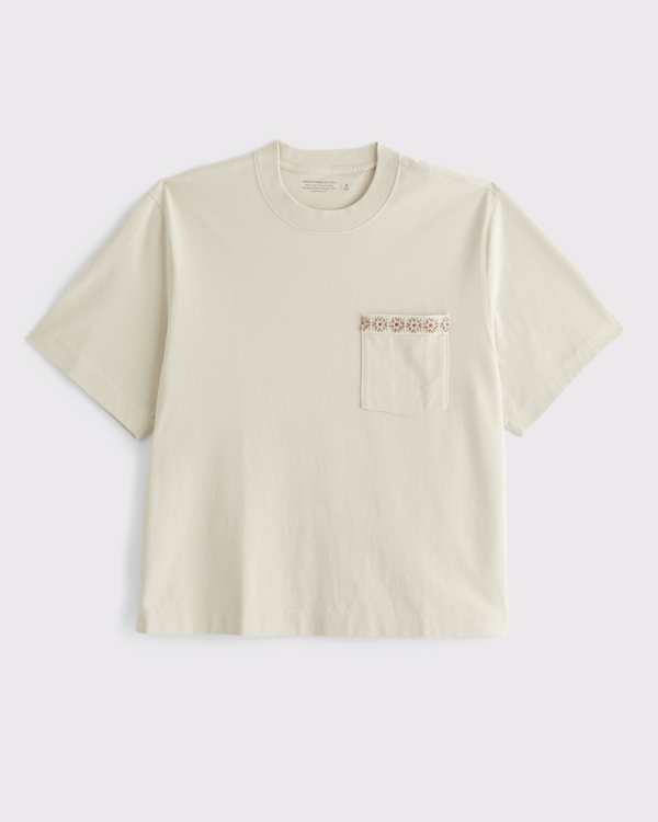 Premium Heavyweight Cropped Tee