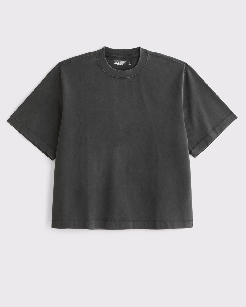 Premium Heavyweight Cropped Tee