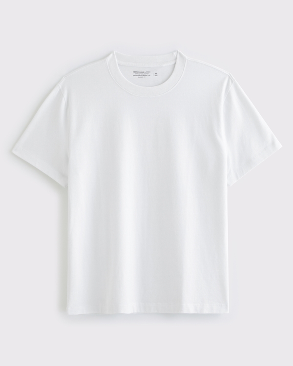 Premium Heavyweight Classic Tee, White view 1