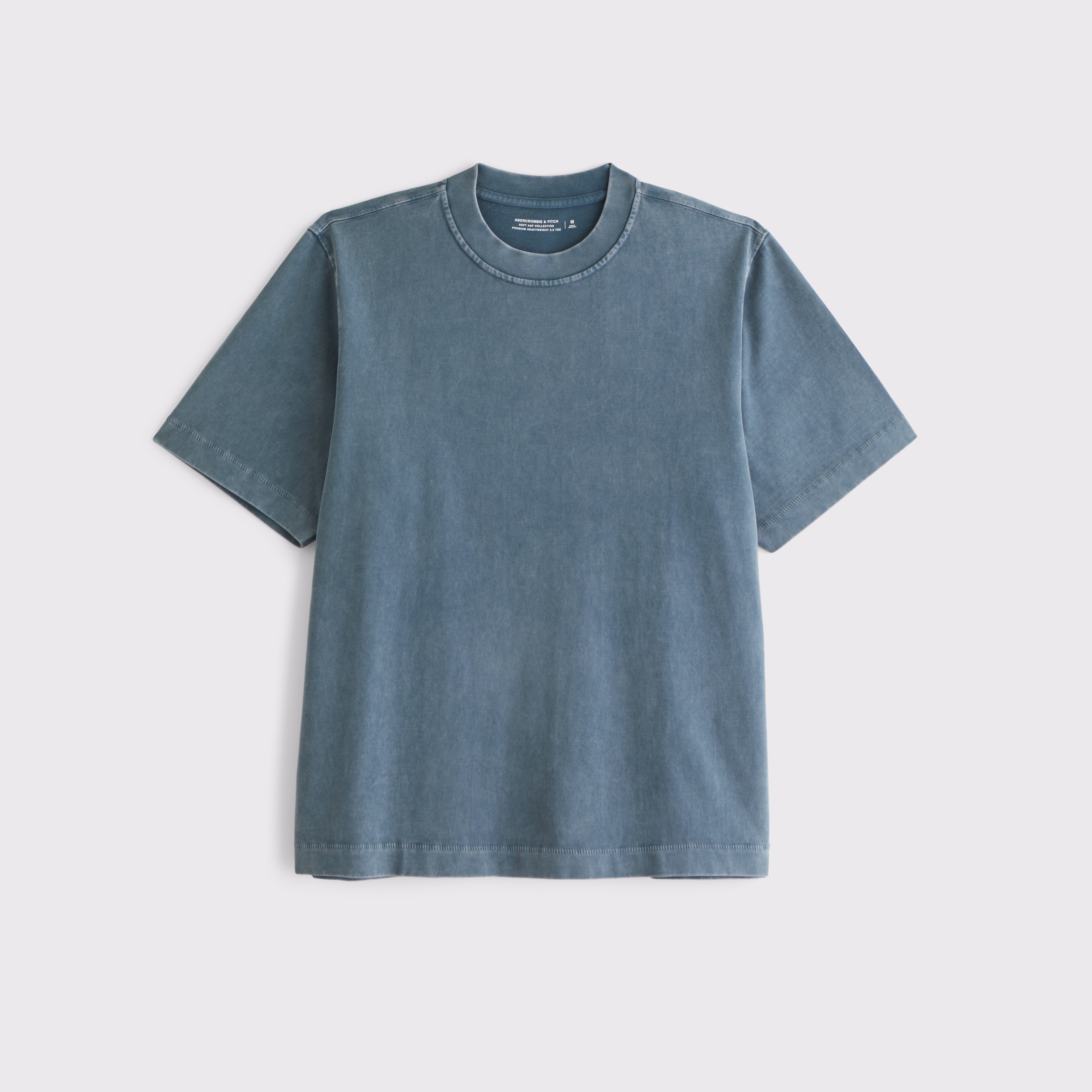 Abercrombie & Fitch Premium Heavyweight 2.0 Tee In Blue