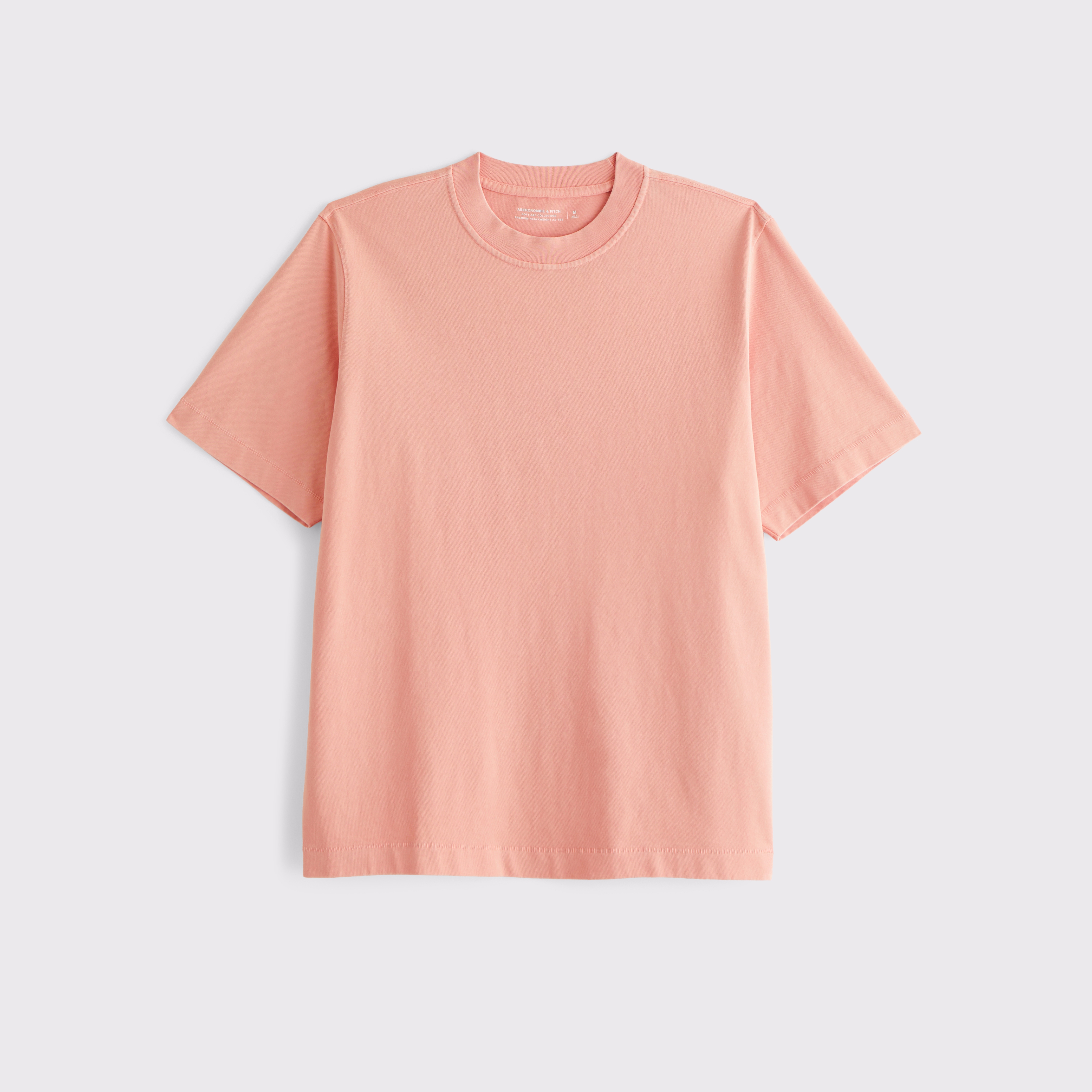 Abercrombie & Fitch Premium Heavyweight 2.0 Tee In Pink