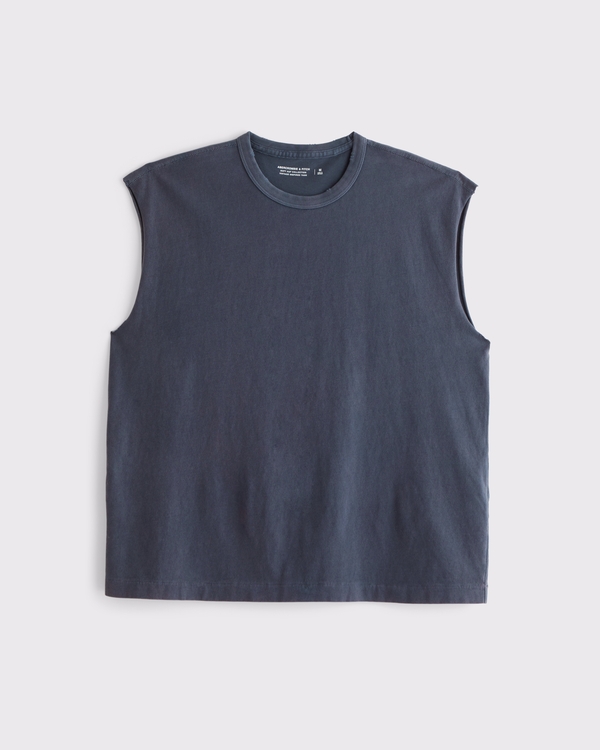 Vintage-Inspired Tank, Blue Wash view 1