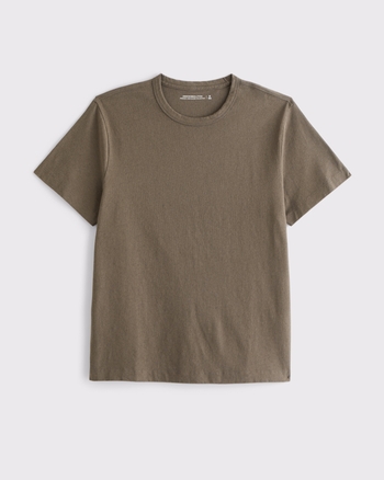 Linen-Blend Tee from Abercrombie & Fitch - $29.99 (9% off)