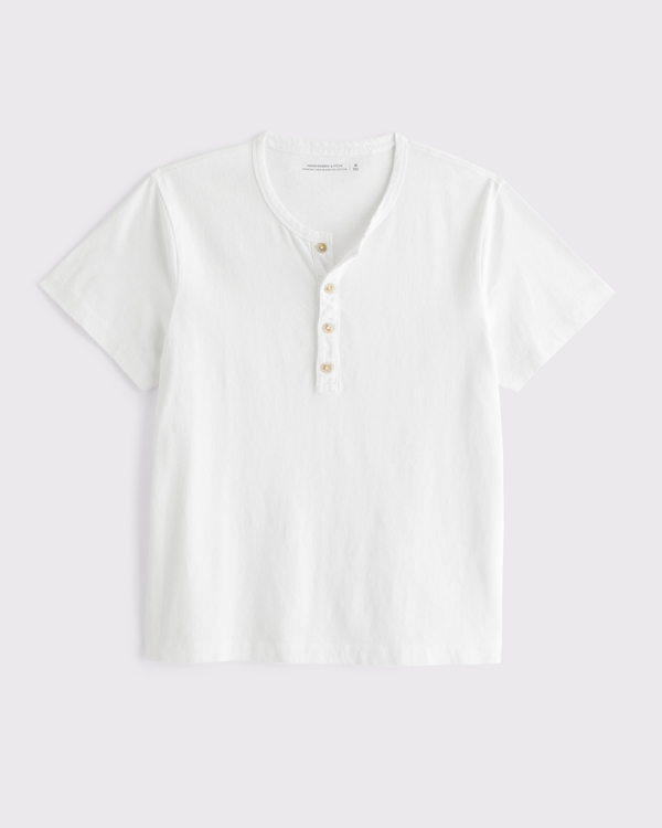 Linen-Blend Henley