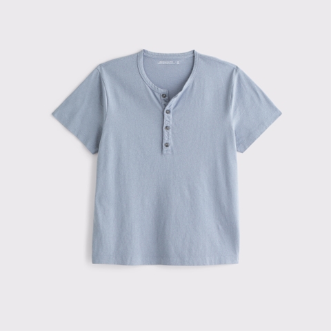 Мужские топы Abercrombie & Fitch Linen-Blend Henley