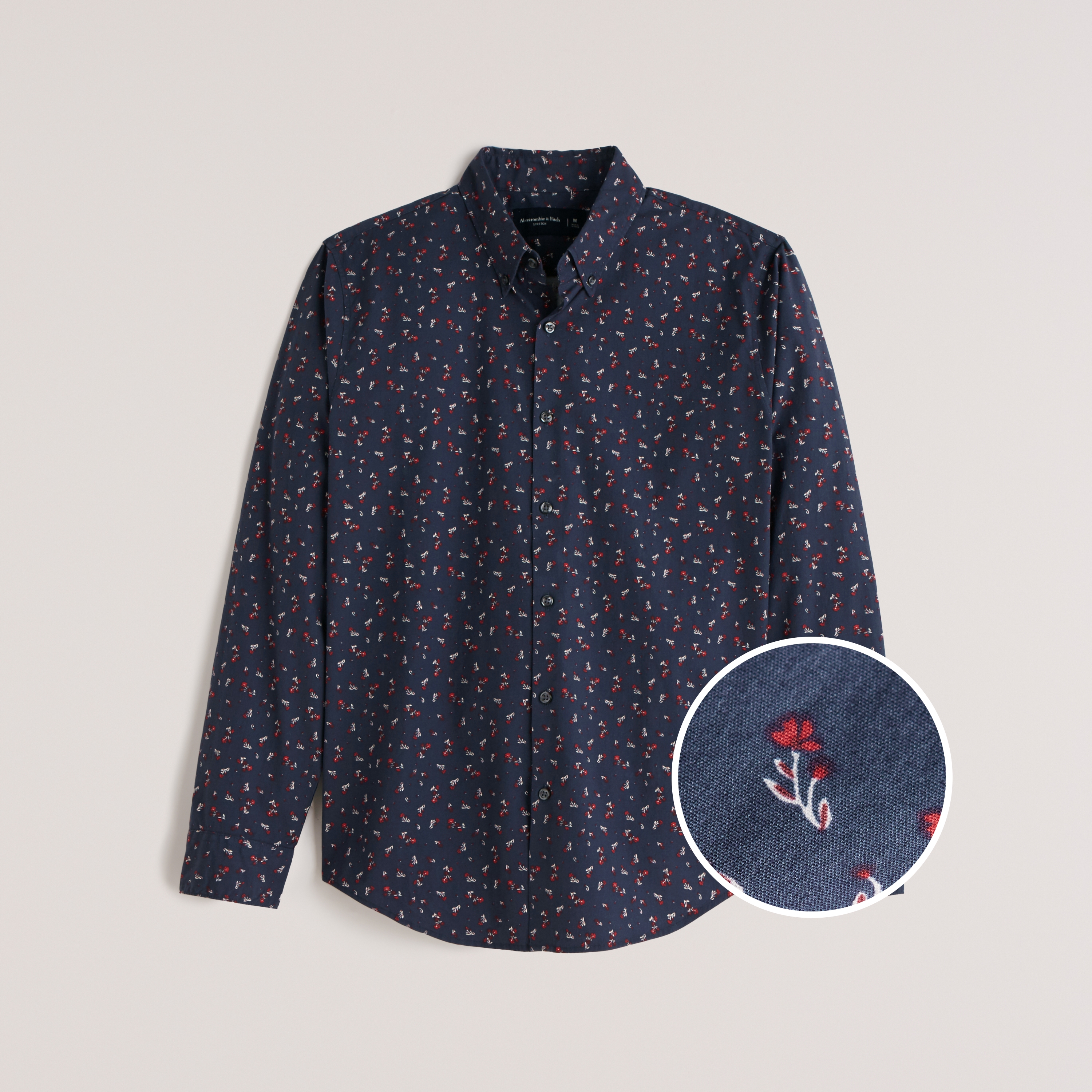 abercrombie slim fit shirts