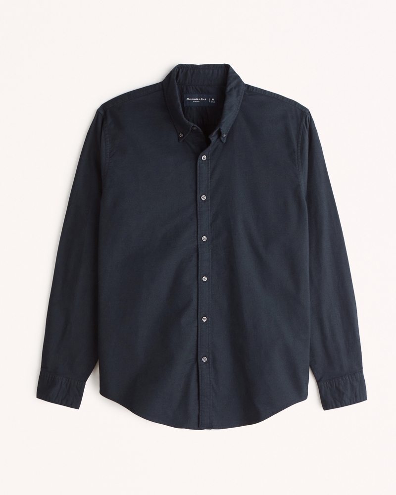 COTTON BLEND OXFORD SHIRT