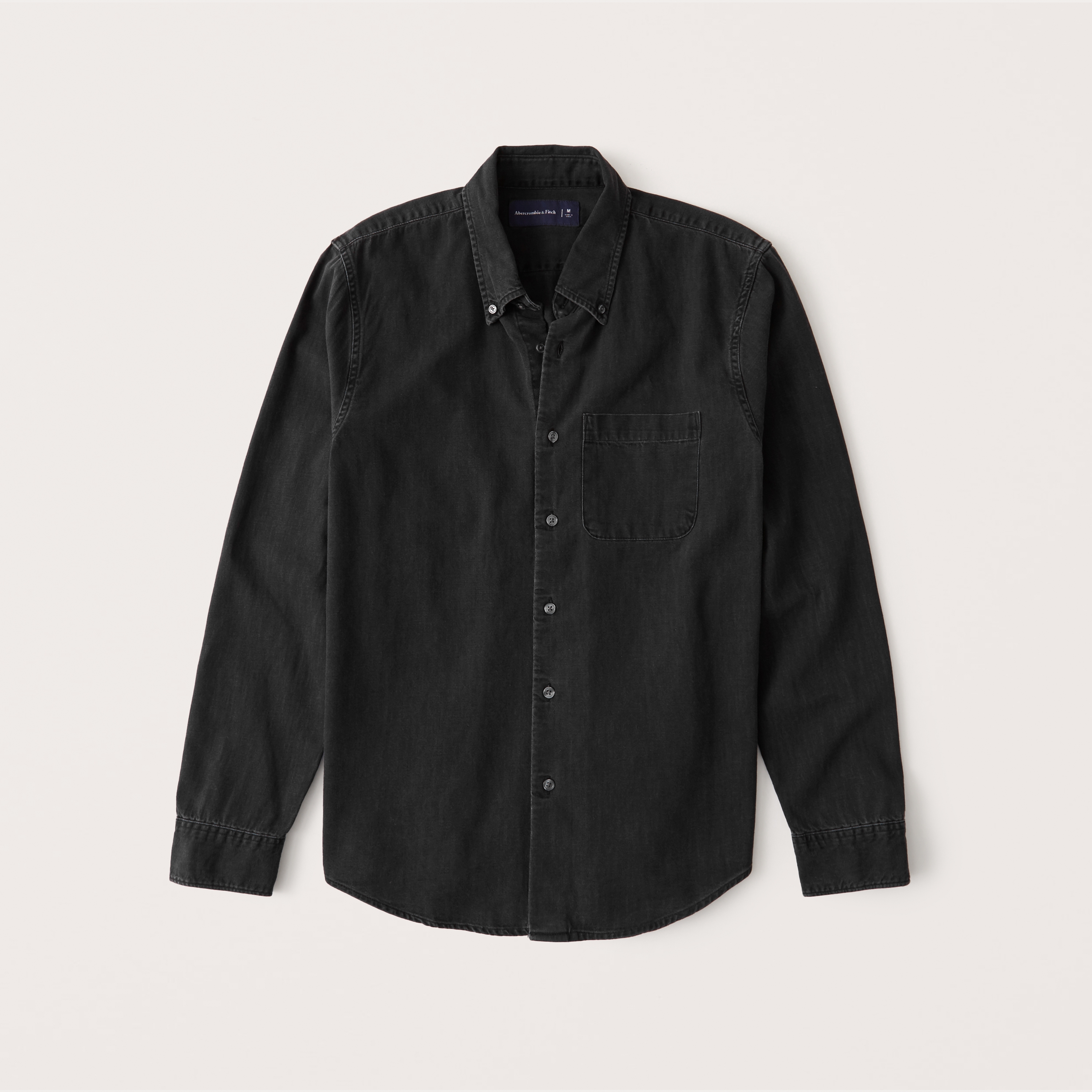 abercrombie denim shirt