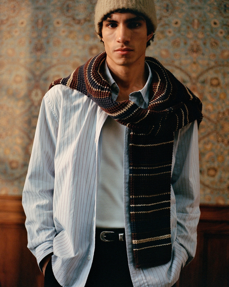 A&F Classic Poplin Shirt - thumbnail 8