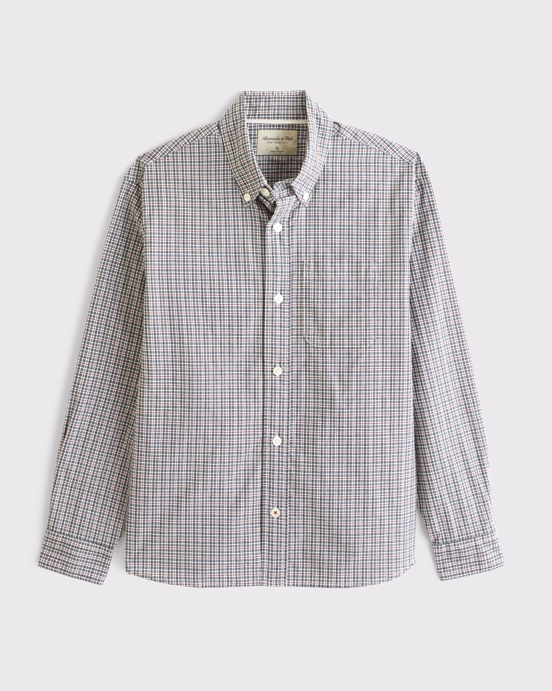 A&F Classic Poplin Shirt - thumbnail 6