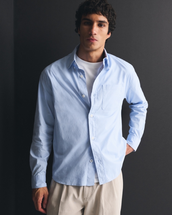 A&F Classic Poplin Shirt