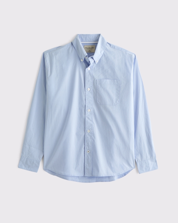 A&F Classic Poplin Shirt