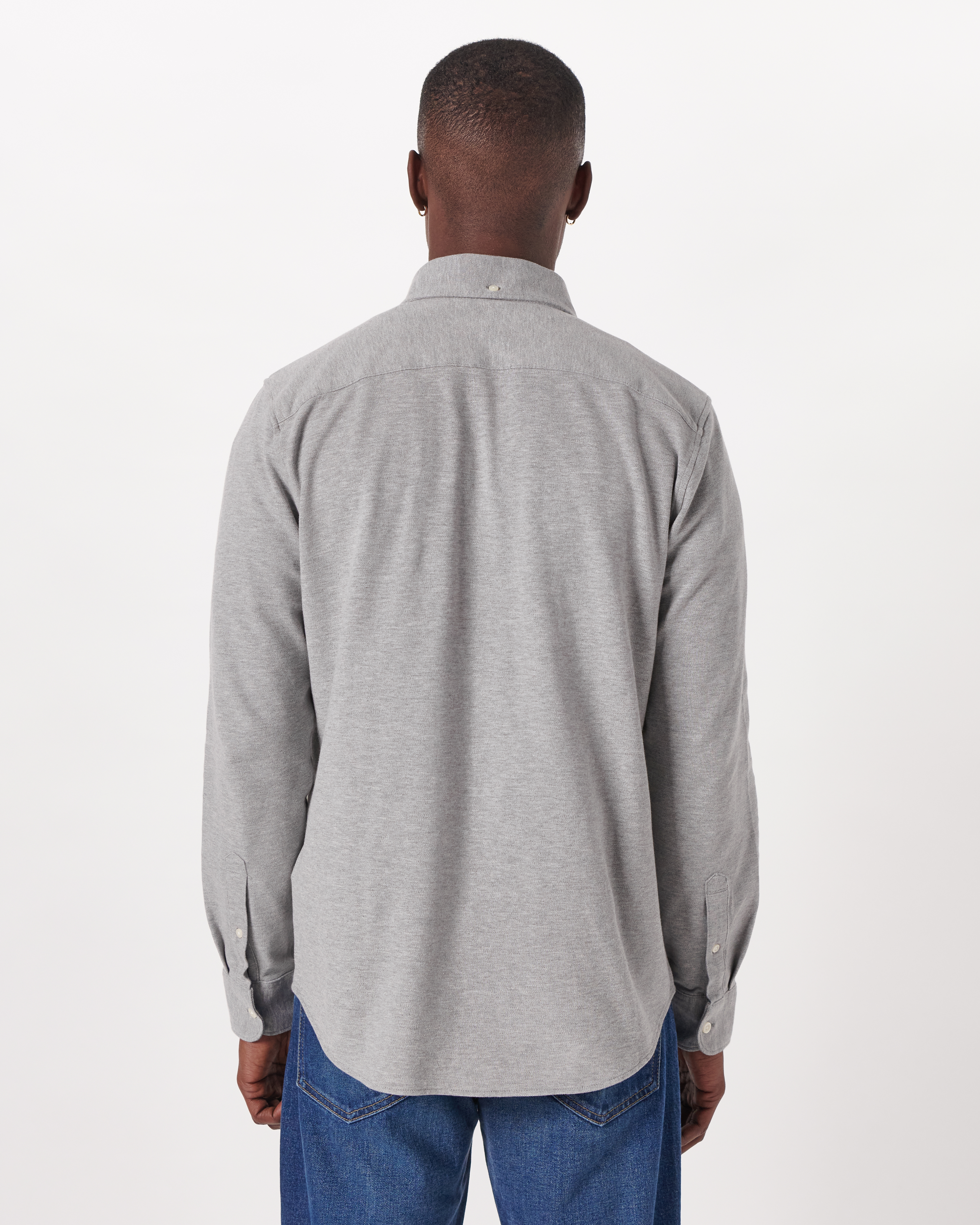 Men's Performance Knit Oxford Shirt | Men's Tops | Abercrombie.com