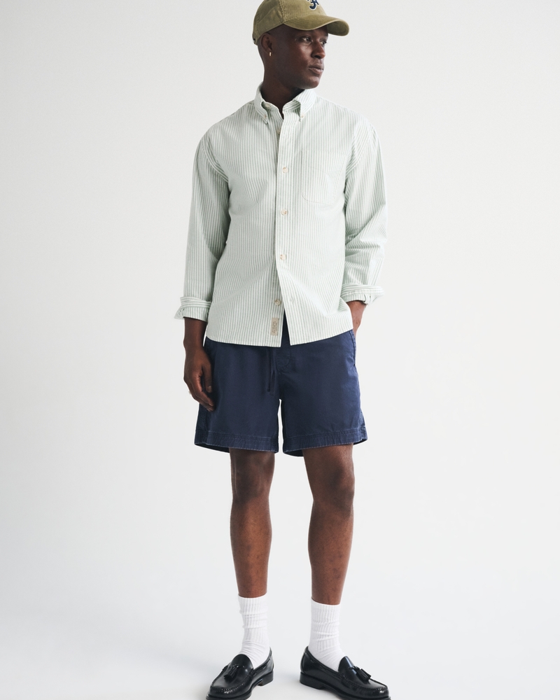 A&F Classic Oxford Shirt - thumbnail 6