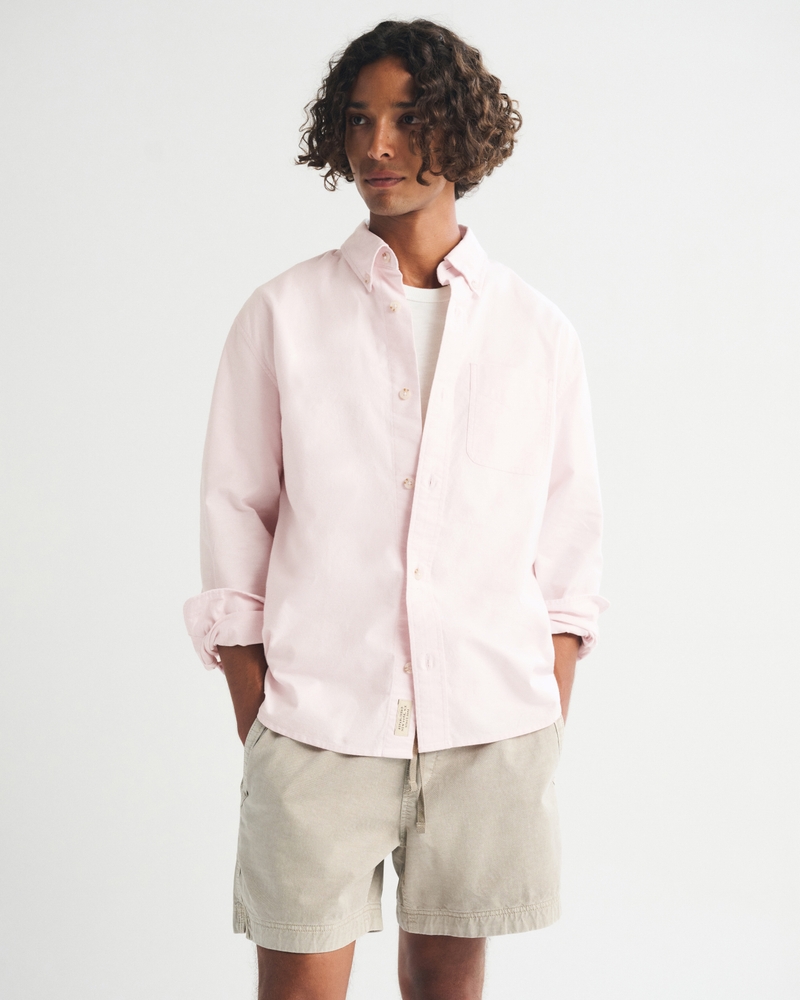 A&F Classic Oxford Shirt - thumbnail 2