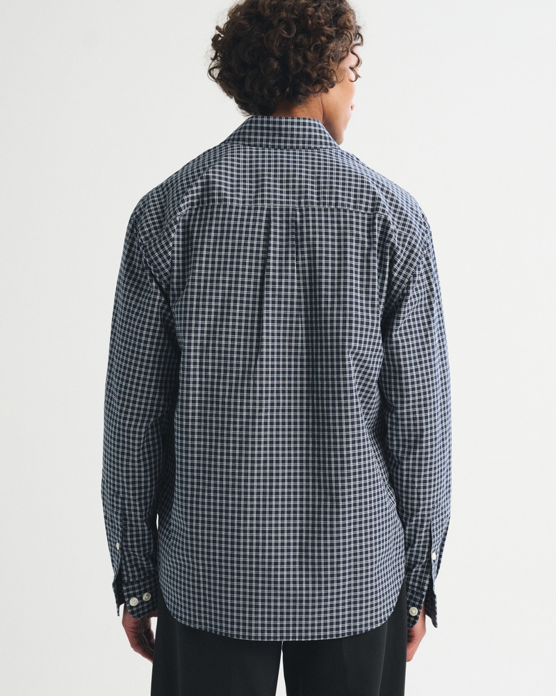 A&F Classic Poplin Shirt - thumbnail 5