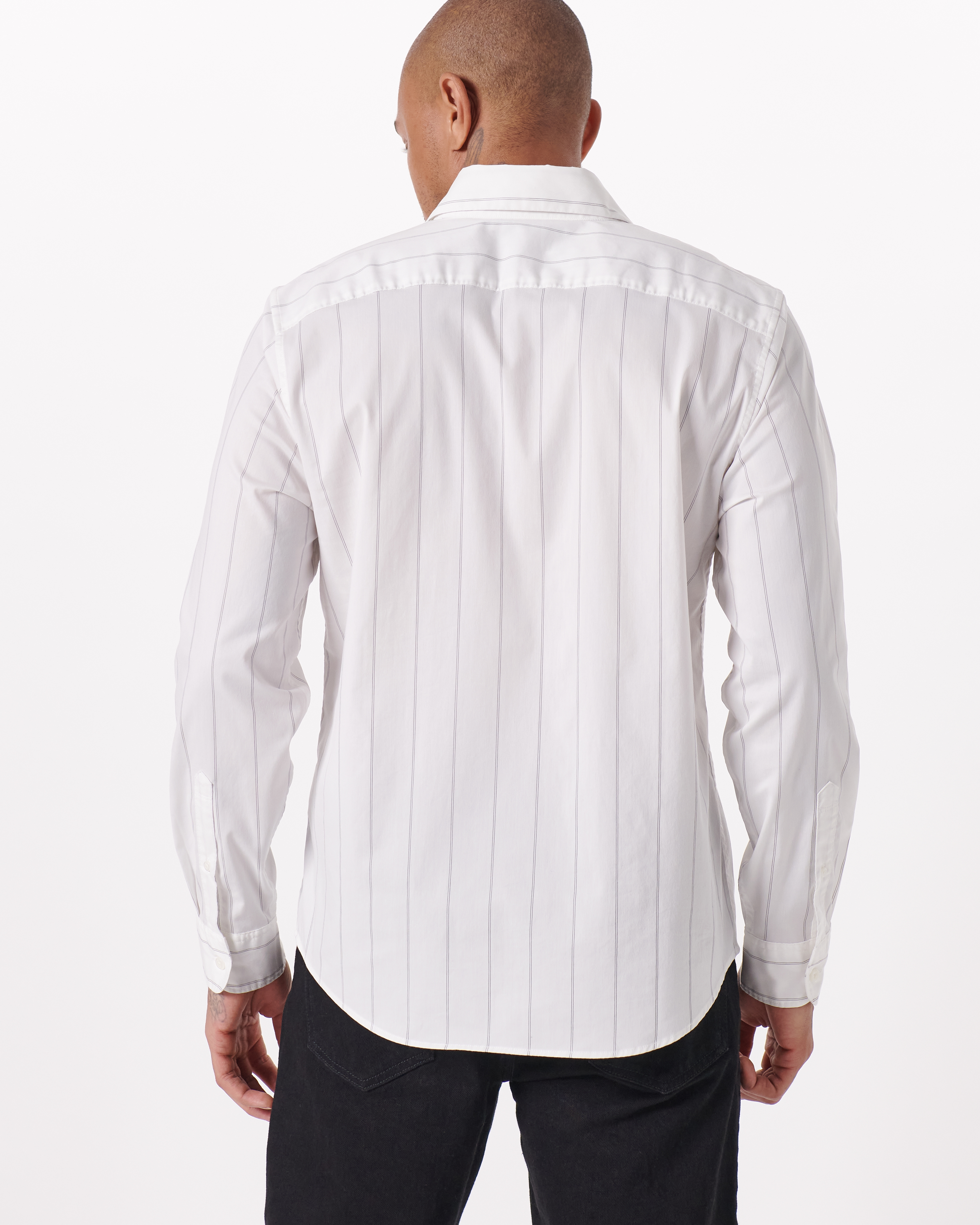 Men's Long-Sleeve Performance Button-Up Shirt | Men's Tops