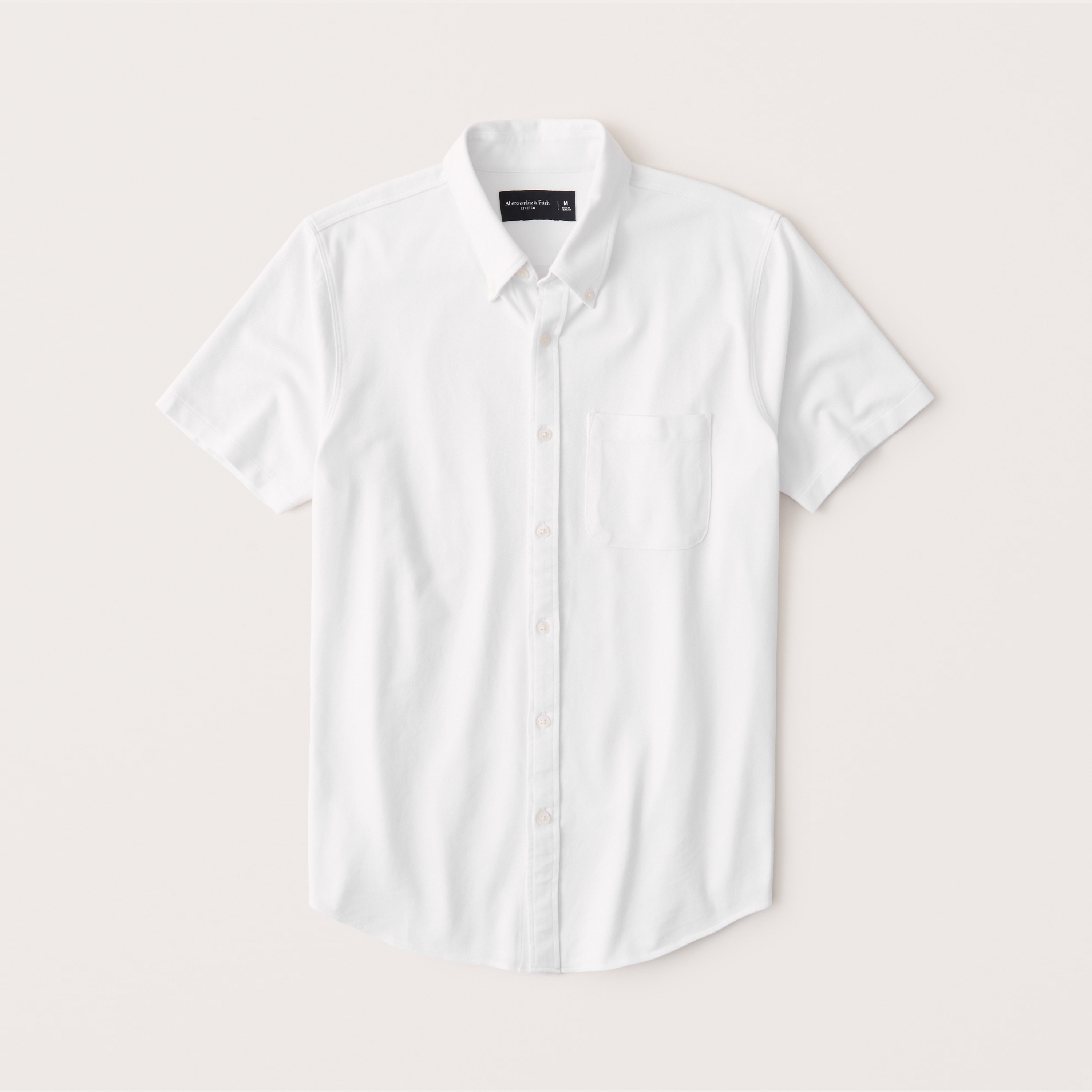 Hombre Camisa Abotonada Con Cuello Cubano | Hombre Partes Superiores