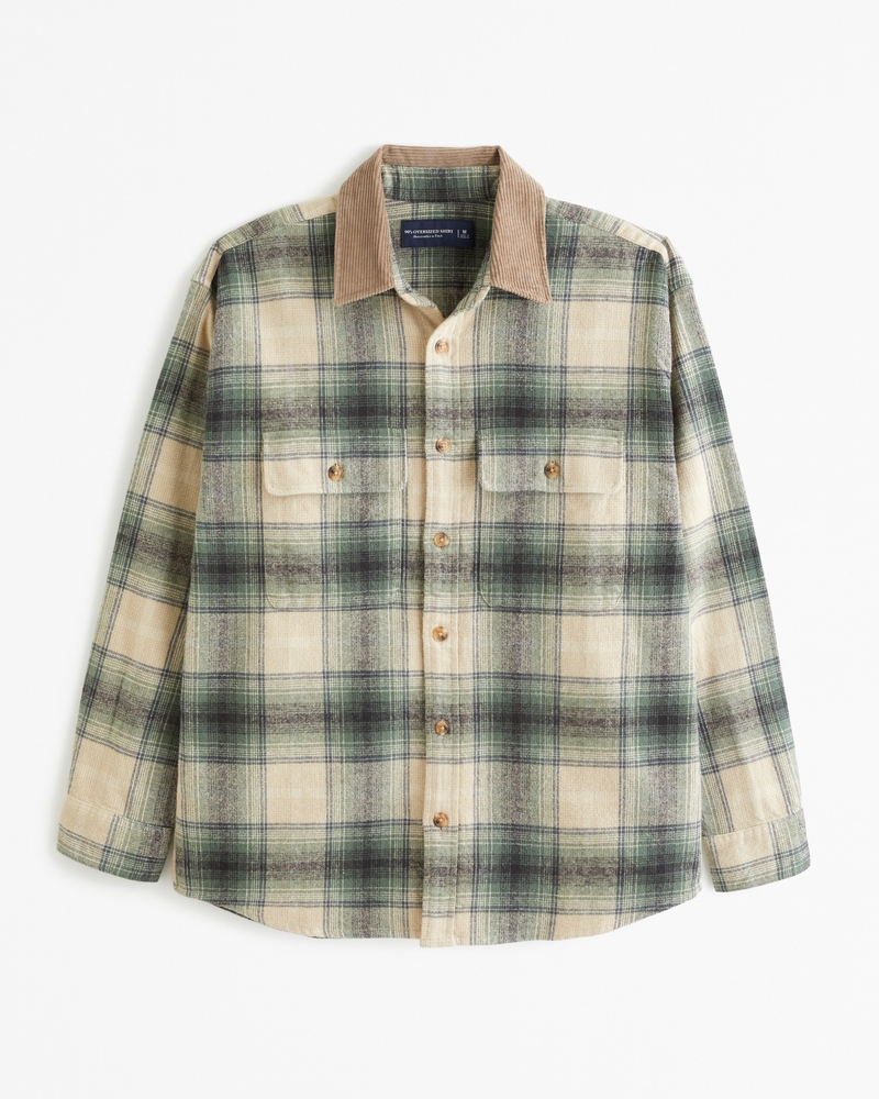 How to Style an Oversized Flannel Shirt