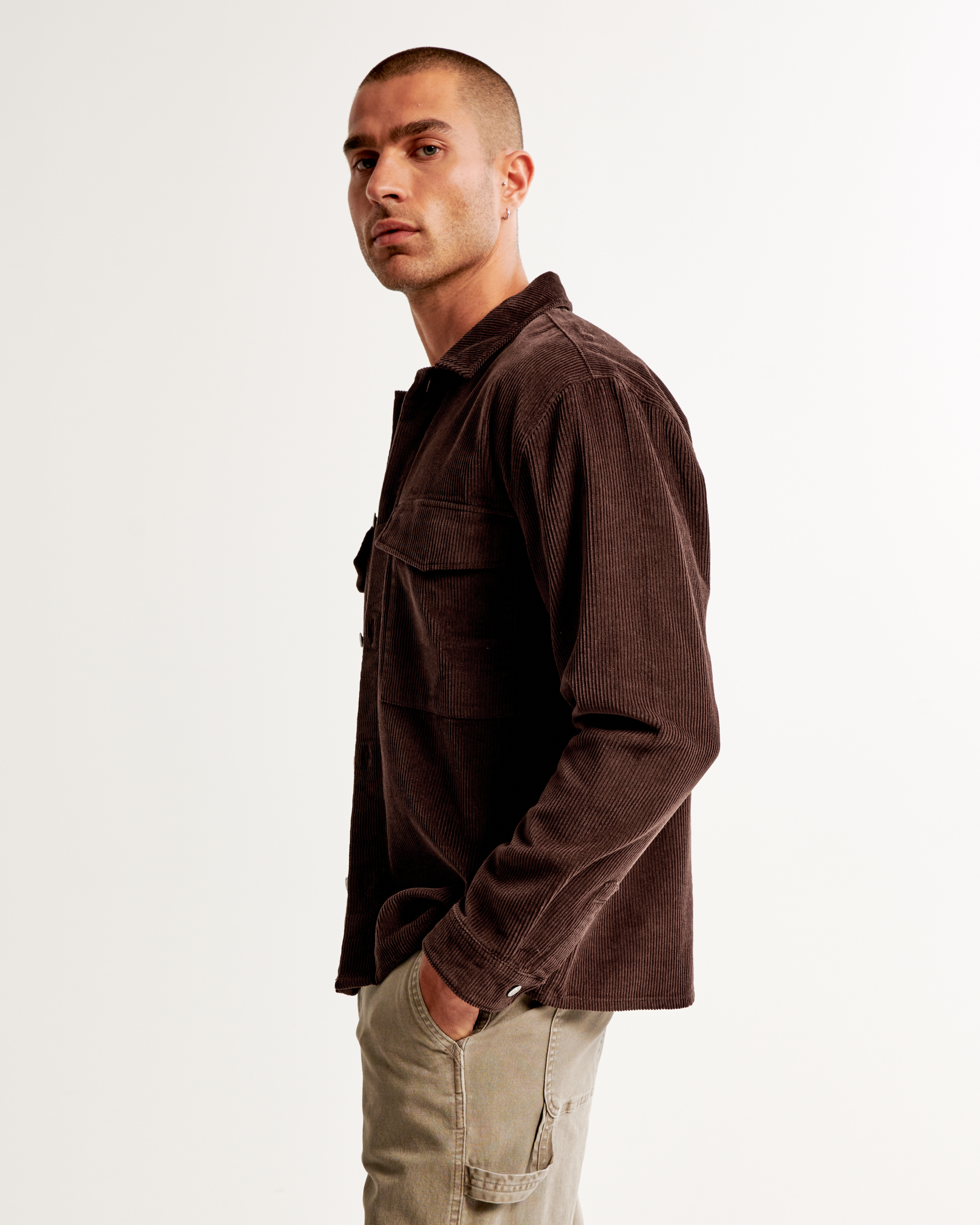 Men's Corduroy Shirt | Men's Clearance | Abercrombie.com