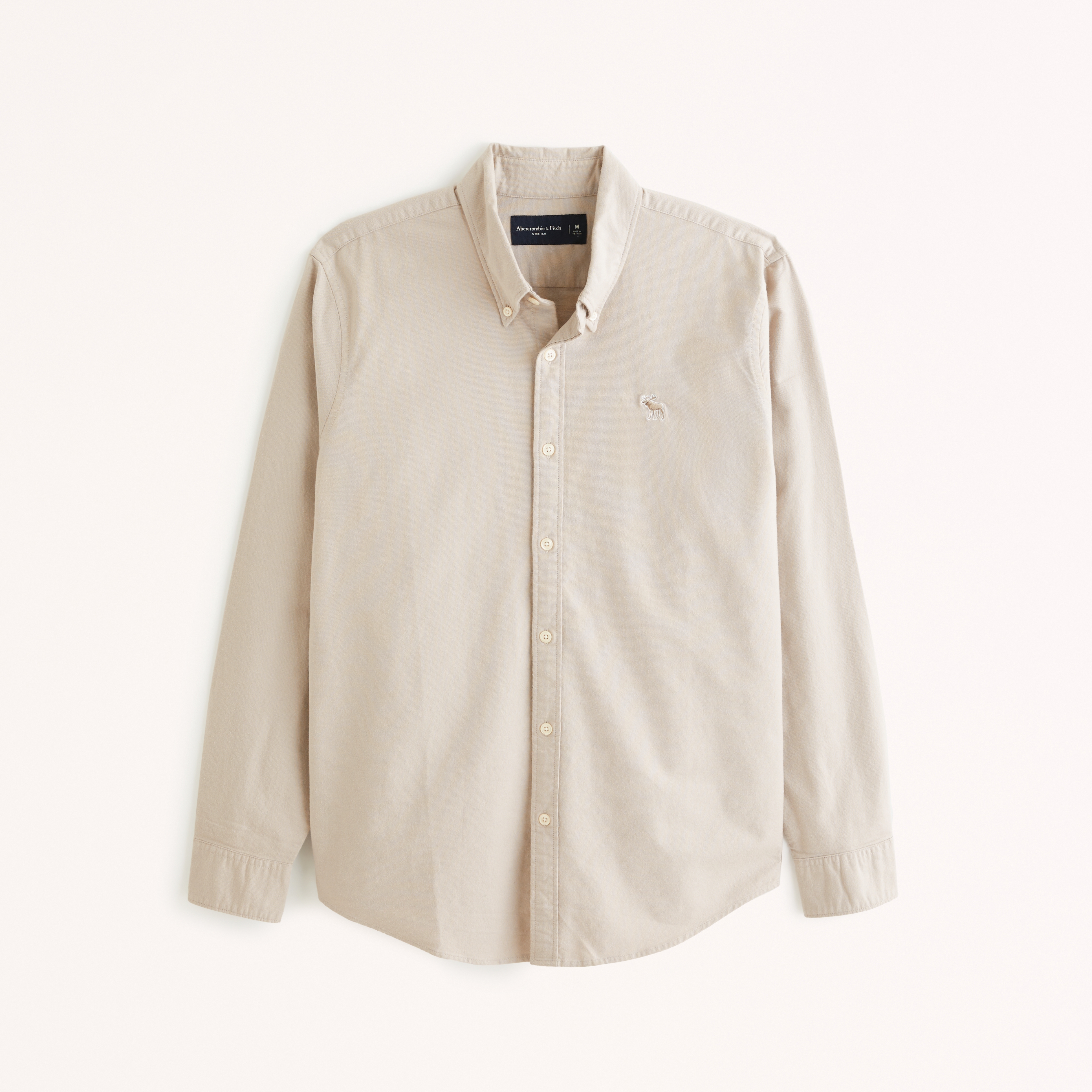 Men's Elevated Icon Oxford Shirt | Men's Tops | Abercrombie.com