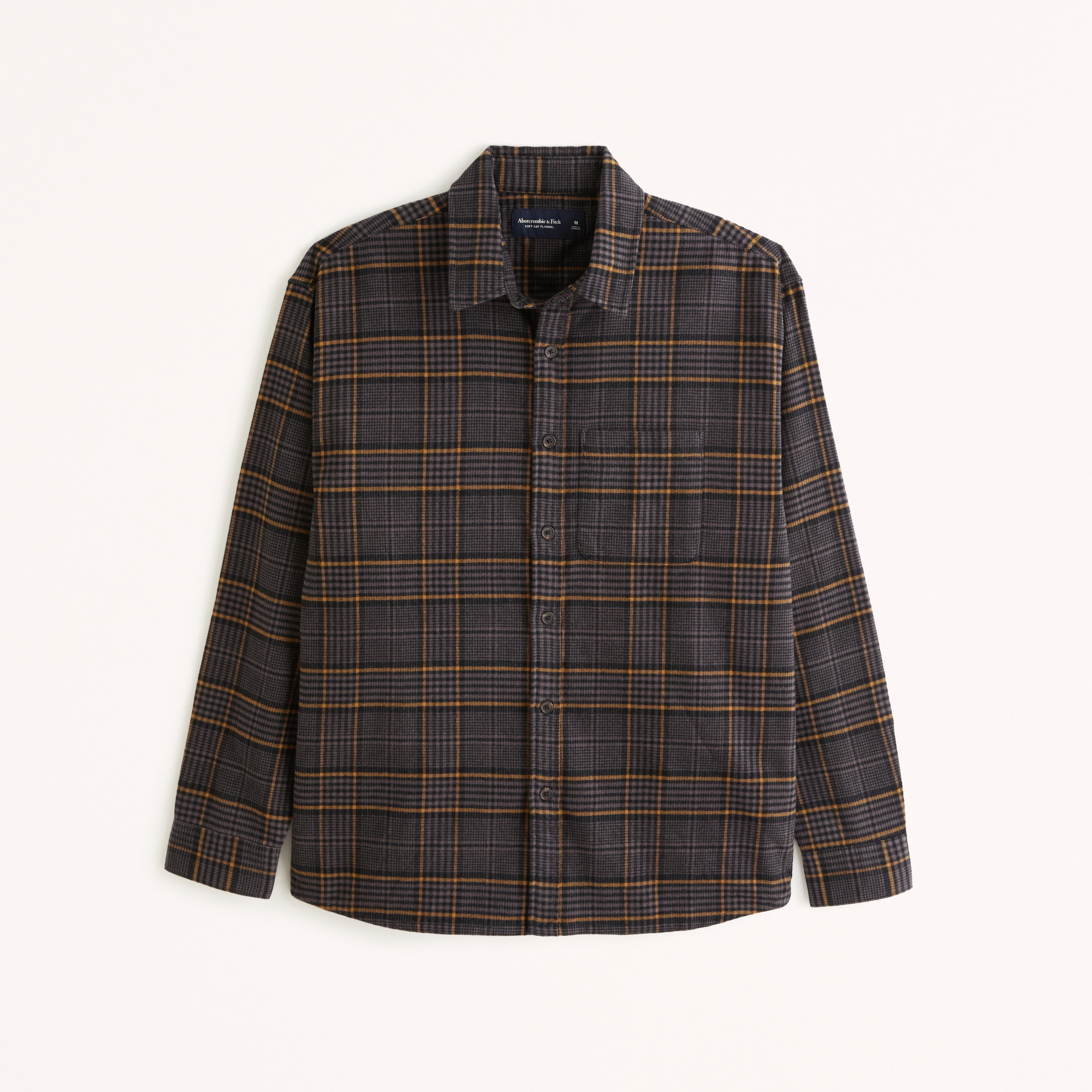 Men's 90s Relaxed Flannel | Men's Sale | Abercrombie.com