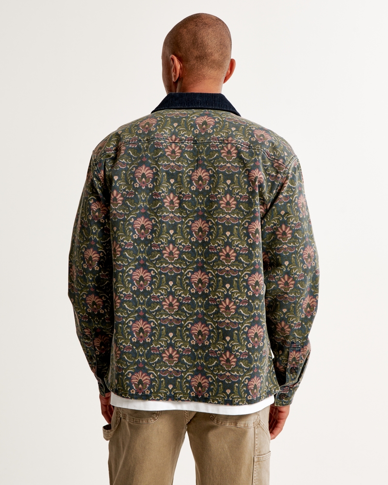 Twill Tapestry Shirt Jacket