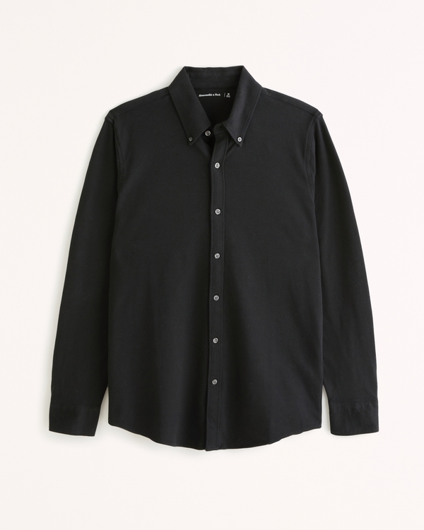 Men's Long-Sleeve Shirts | Abercrombie & Fitch