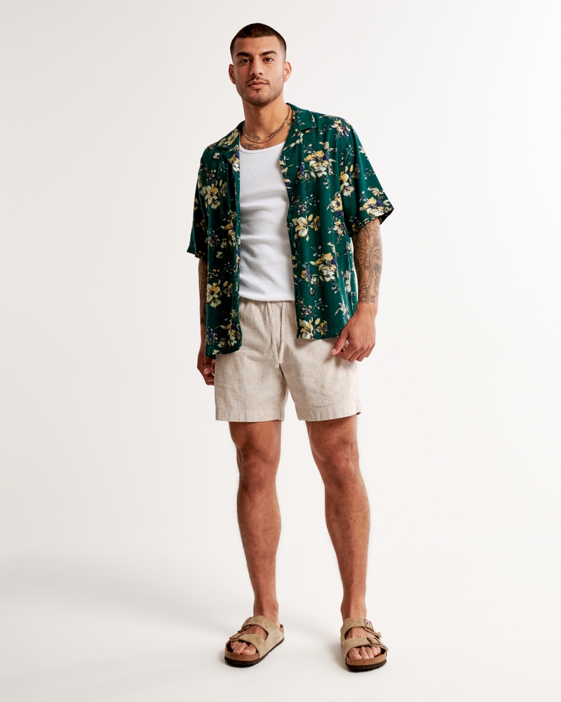 Shirts Barba - Culto linen floral shirt - BARBA642301