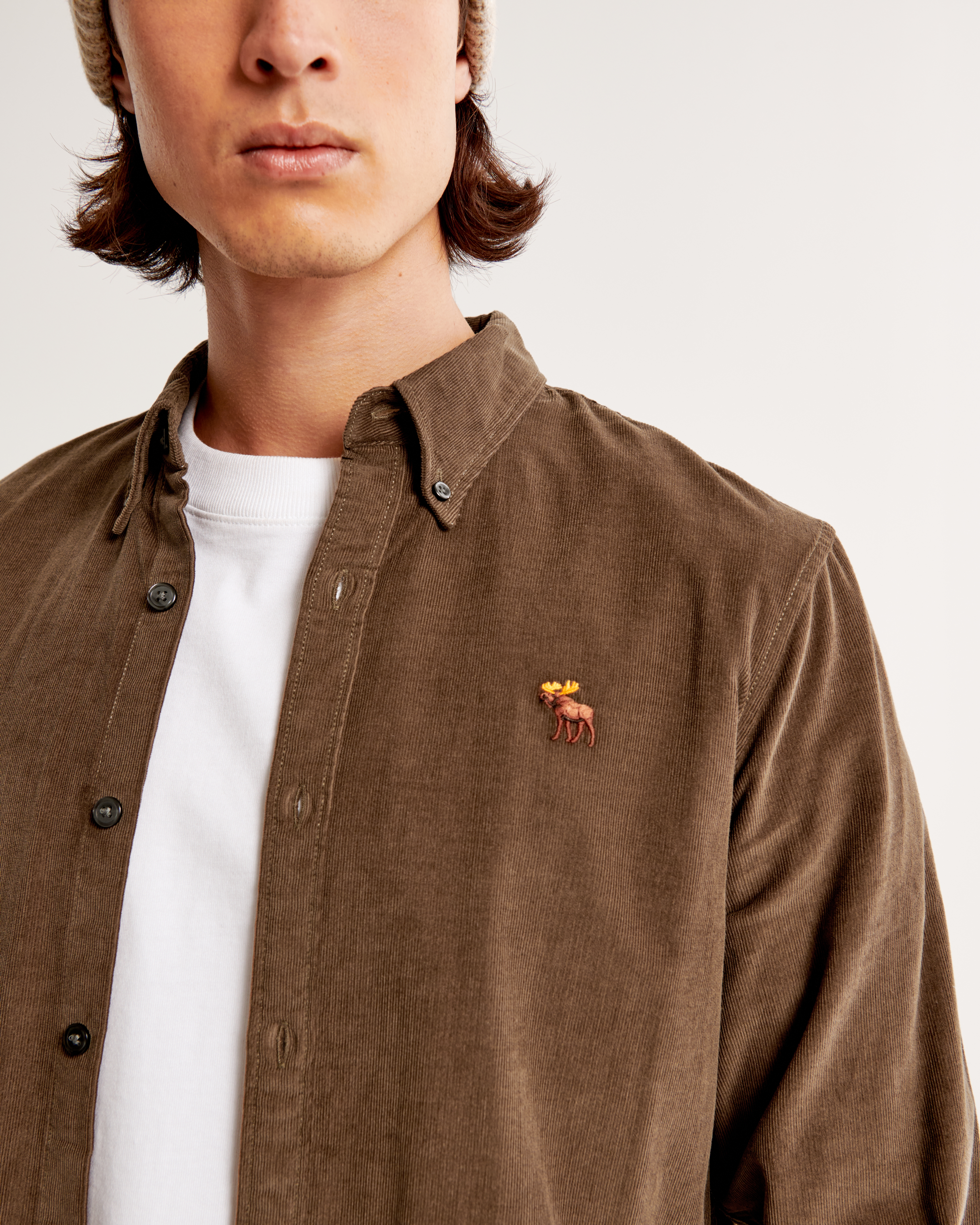 Men's Signature Icon Corduroy Shirt | Men's New Arrivals