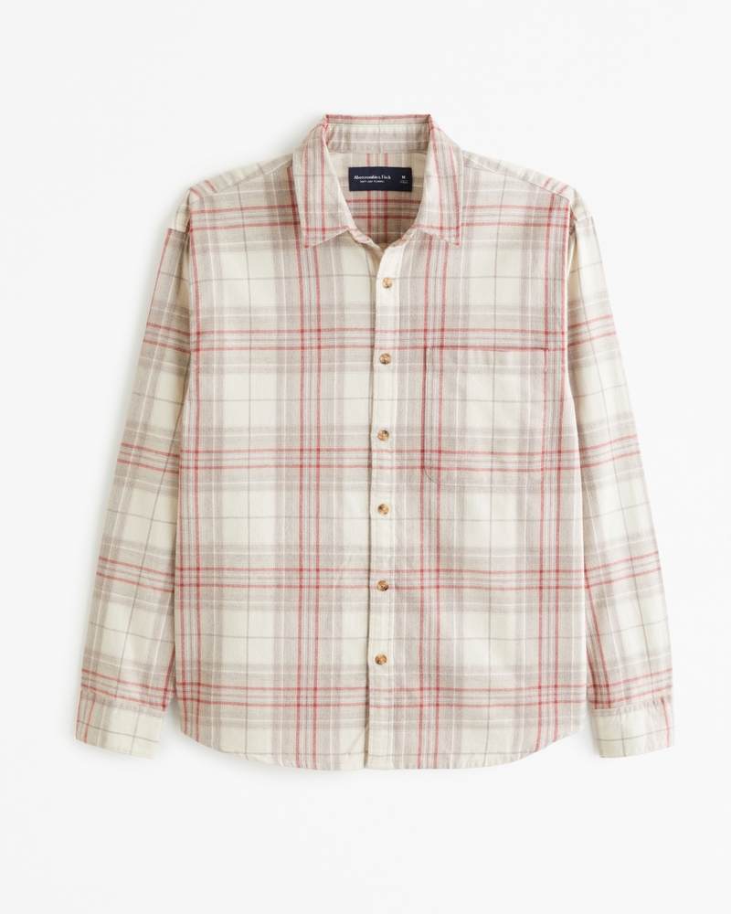 Men's 90s Relaxed Flannel Men's Clearance