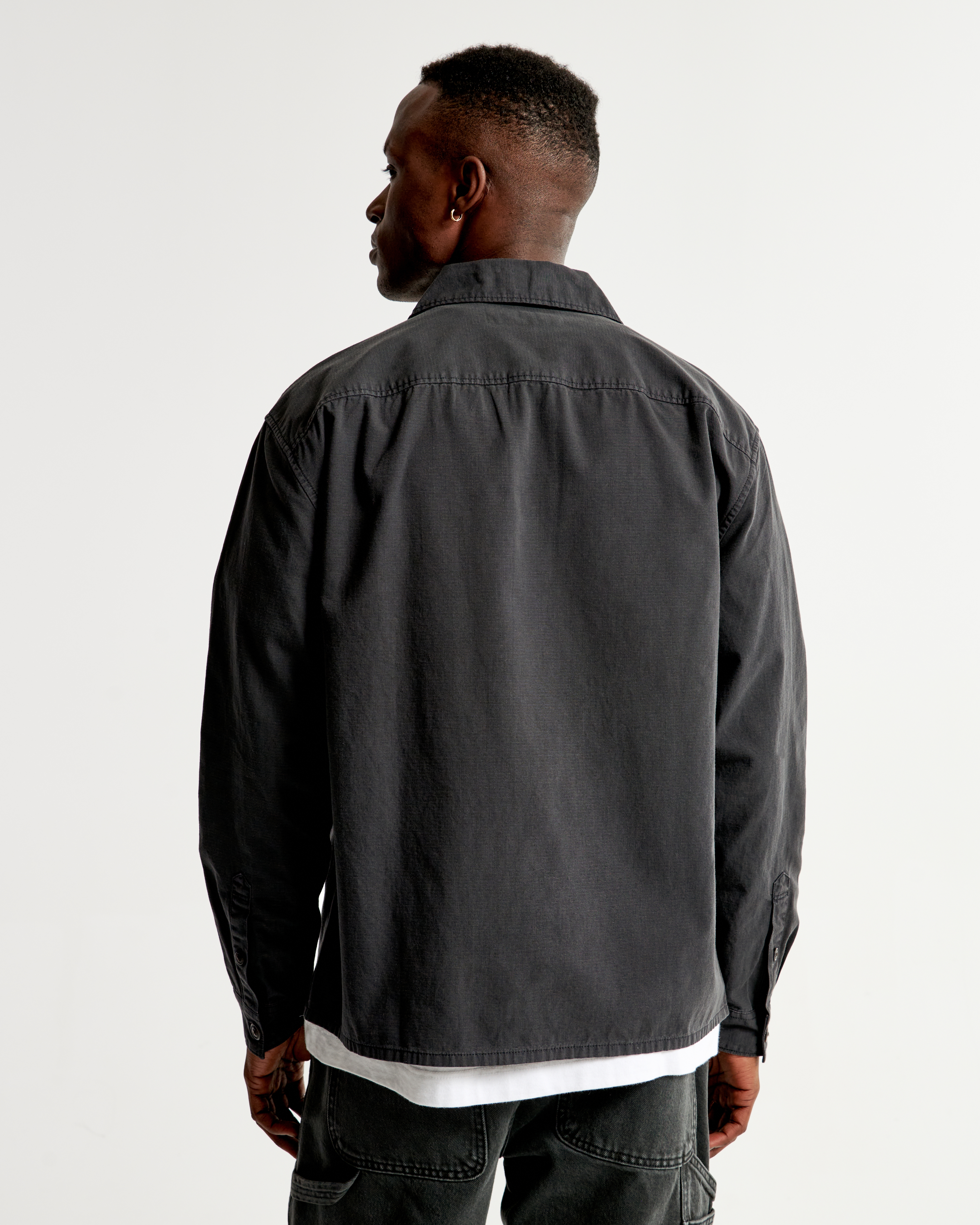 Hollister on sale twill jacket