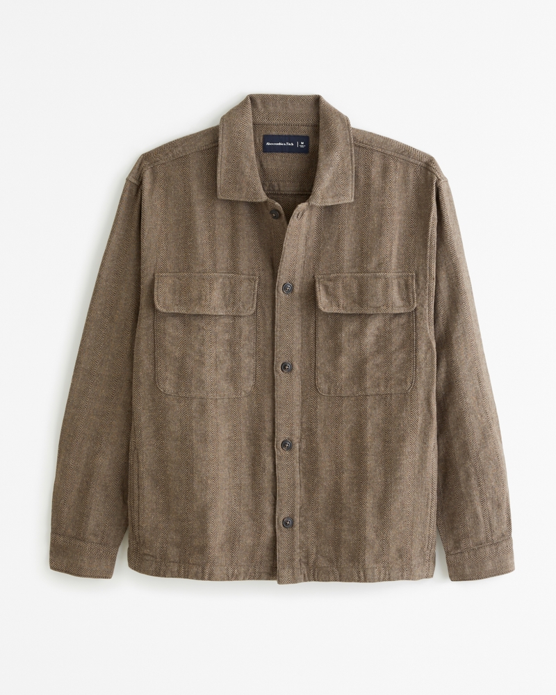 Linen shirt jacket best sale