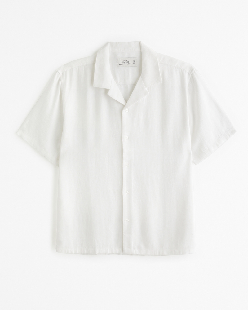 Linen-blend Shirt