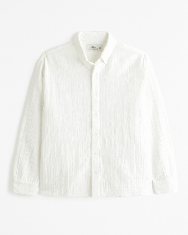A&F Breezy Shirt, White