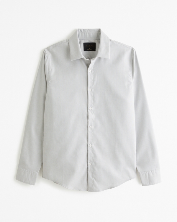 Suiting Dress Shirt, Light Grey