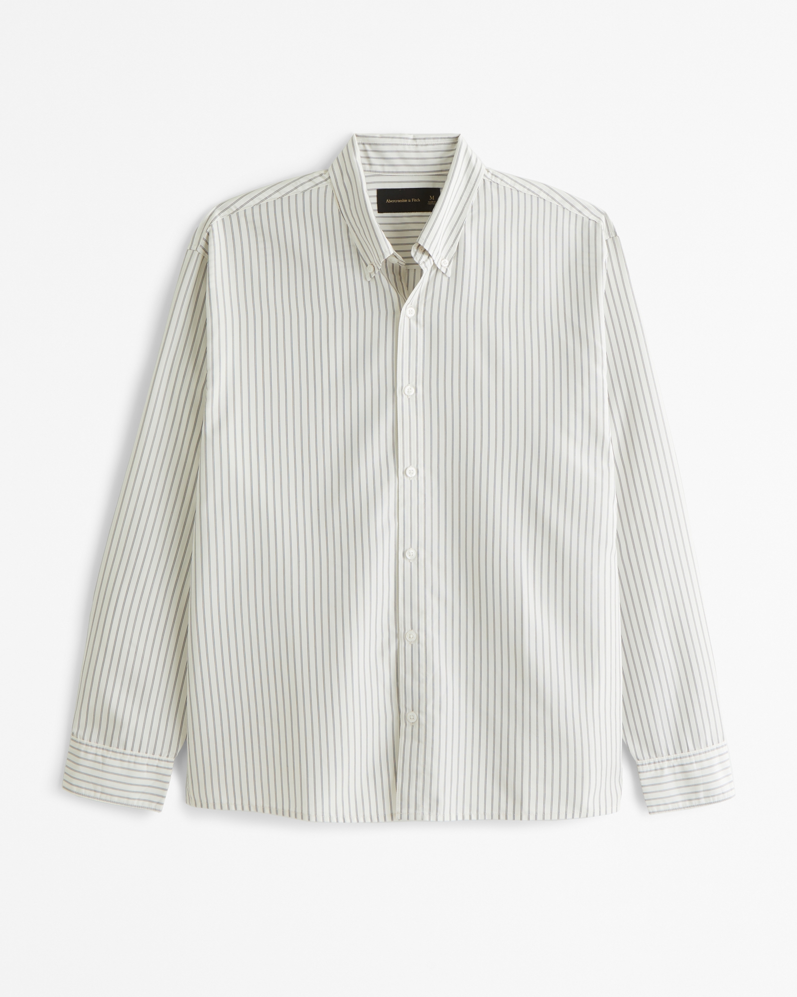 Long-Sleeve Cupro Button-Up Shirt