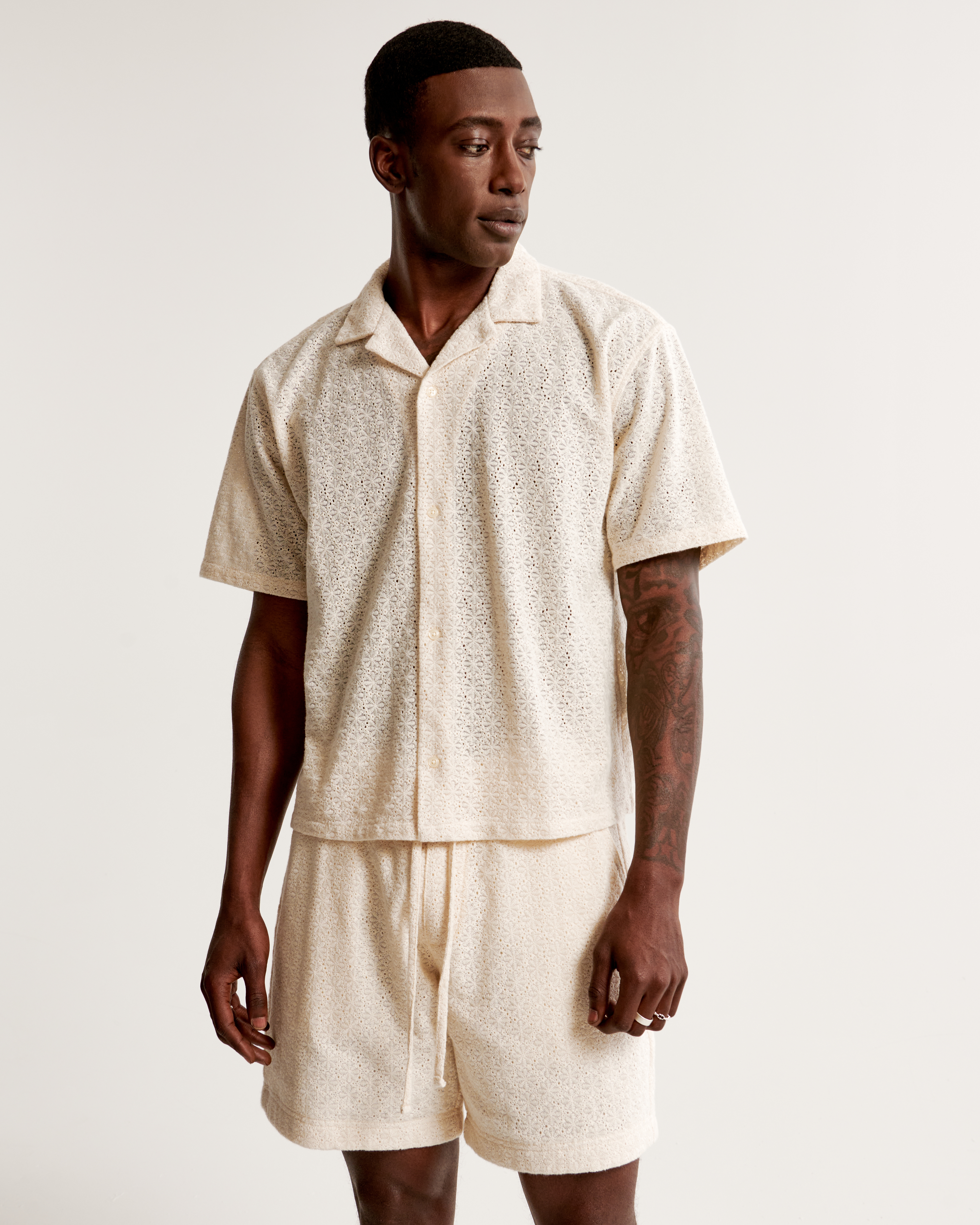 トップス No Maintenance Ley Lace Camp Shirt Ley Lace Camp Shirt from “No Maintenance” Brand -
