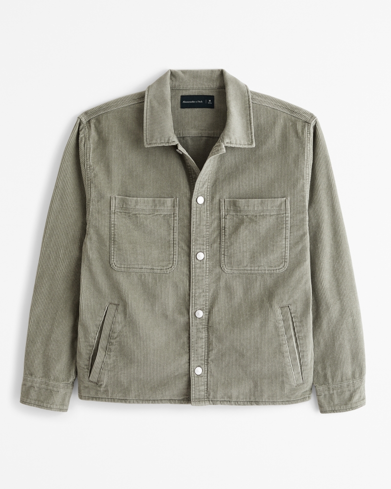 Abercrombie shirt jacket best sale