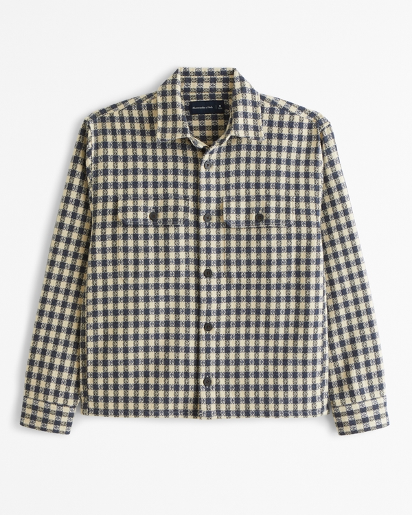 Men's Flannel Shirt Jacket | Men's Clearance | Abercrombie.com Men's Flannel Shirt Jacket | Men's Clearance | Abercrombie.com