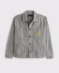 CaleカルSTRIPE SHIRT JACKET KIC_125-4317-00179-110_prod1?